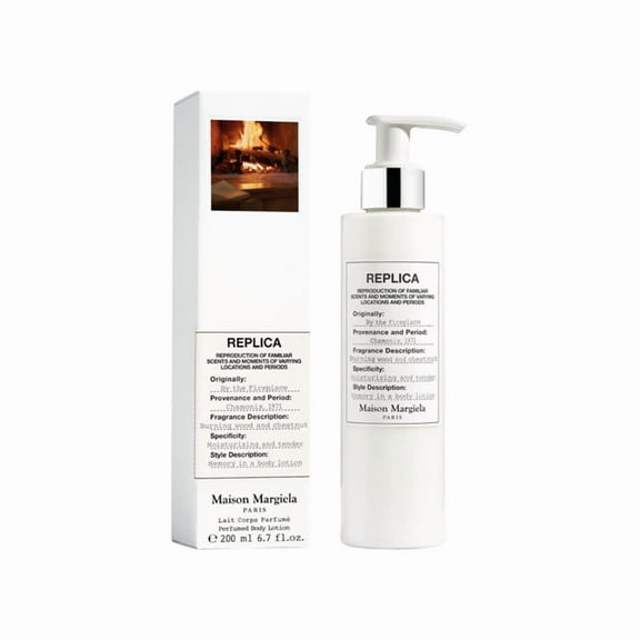 Maison Margiela Unisex Replica By The Fireplace Body Lotion 6.8 oz Fragrances 3614274047639