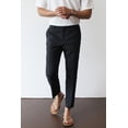 thumbnail image 5 of GINGTTO Linen Pants Men Slim Fit Elastic Waistband Lightweight Summer Beach Fashion Casual Pant, 5 of 13