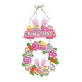 thumbnail image 2 of Letrero colgante de Feliz Pascua, decoración de pared, placa con temática de Pascua, decoración de puerta Estilo B, 2 of 9