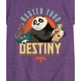 thumbnail image 3 of Kung Fu Panda 4 - Master Your Destiny - Girls Fitted Short Sleeve Graphic T-Shirt, 3 of 5