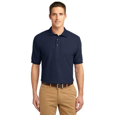 Port Authority Silk Touch Polo. K500 , K500 , Navy , X-Large