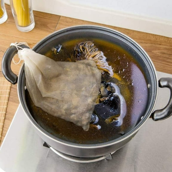 10pcs / Pack 20x25cm Soup Gauze Filter Bag Kitchen Utensils Soup Residue Isolation Bag