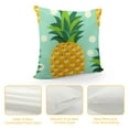 thumbnail image 4 of COMIO  Cute Pineapples Throw Pillow Cover Decorative Square Pillowcase Throw Cushion Case for Bedroom, Living Room, Sofa, Couch and Bed, 4 of 5