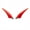 Red, variant on 2pcs Role Playing Hair Clip Comfortable Barrettes Carnivals Halloween Hairclip Fashion Statements