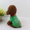 thumbnail image 3 of Camisa de perro Camiseta de Navidad para perros Camiseta de mascota Camiseta de Navidad para pe Irfora Poliéster mangas cortas, 3 of 7