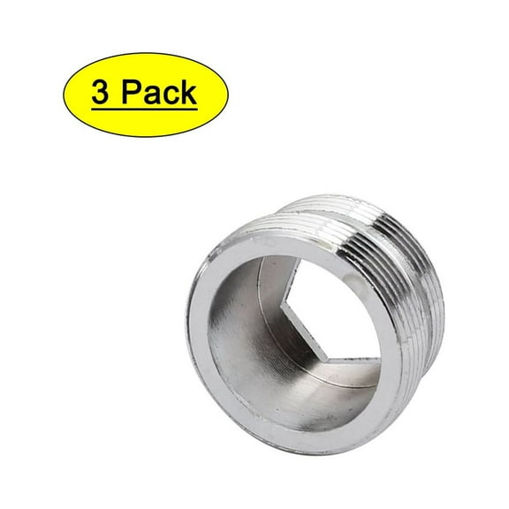 Unique Bargains 3pcs M24 to M22 Male Thread Water Purifier Faucet Adapter Connector