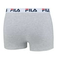 thumbnail image 3 of Fila Men's Boxer Shorts, Pack Of 2 - Cotton, Plain Light Gray S (Small), 3 of 3