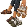 thumbnail image 5 of Willtoo Womens Sneakers Casual Dual Lace‑Up Low‑Top Flat Trainers Lightweight Non‑Slip Fashion Walking Shoes for Daily Wear, 5 of 6