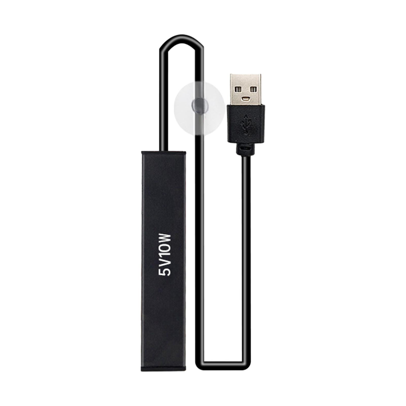 QSTDGVPW Aquarium Heater Heating Rod USB Automatic Mini Heater for Fighting Aquarium Fish 10W