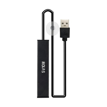 Lazsy Aquarium Heater Heating Rod USB Automatic Mini Heater for Fighting Aquarium Fish 10W