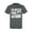 Dark Heather, variant on Working Late Cause I'm A Nurse Adult Short Sleeve T-shirt