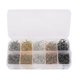 thumbnail image 1 of 1150pcs 5 Colors Open Jump Rings Earring Hooks Findings Supplies Kit, 1 of 5