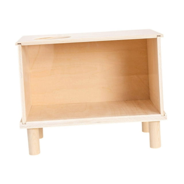 QualitChoice Hamster Digging Box Toy Hamster House Hamster Rat for mall Pets ized Dwarf Beige S