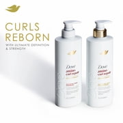 Dove Conditioner for Curly, Coily Hair Amino Curl with Bio-Protein Care Technology + Amino & Jojoba Oil, 18 Fl Oz