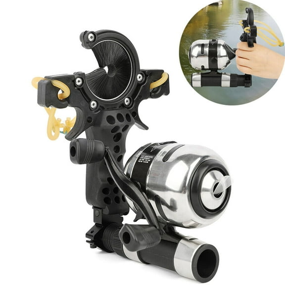 AME Catapult Sling Archery Fishing Spincast Reel Slingbow Hunting Bowfishing