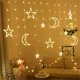 thumbnail image 4 of Matsuzay Guirnalda de luz LED para interiores, lámpara colgante, Navidad, boda, banquete, vida, impermeable, linterna en forma de decoración, Iluminación navideña, 4 of 6