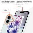 thumbnail image 3 of Case for Samsung Galaxy S22 Phone case, cute floral design, magnetic shockproof heavy-duty protection, 3 of 5