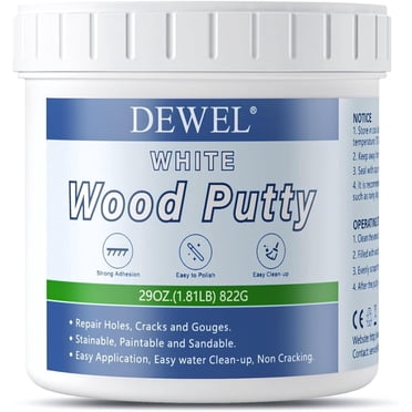 Minwax Wood Putty Hole Filler – Paintable, Zero VOC, Easy To Use – Choose Your Color (3.75 Oz Tube)