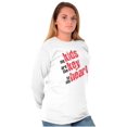 thumbnail image 5 of My Kids Are the Keys to My Heart Women's Long Sleeve T Shirt Brisco Brands X, 5 of 6