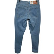 Levis 721 Women’s High Rise Skinny Utility Jeans 30x28 Light Blue Denim Stretch