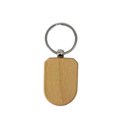 thumbnail image 2 of Key Chain Wooden Pendant Accessories Carved Tags Engraving Unfinished Blank Rectangle Self-Assembly Natural Making Shielded Shaped, 2 of 9