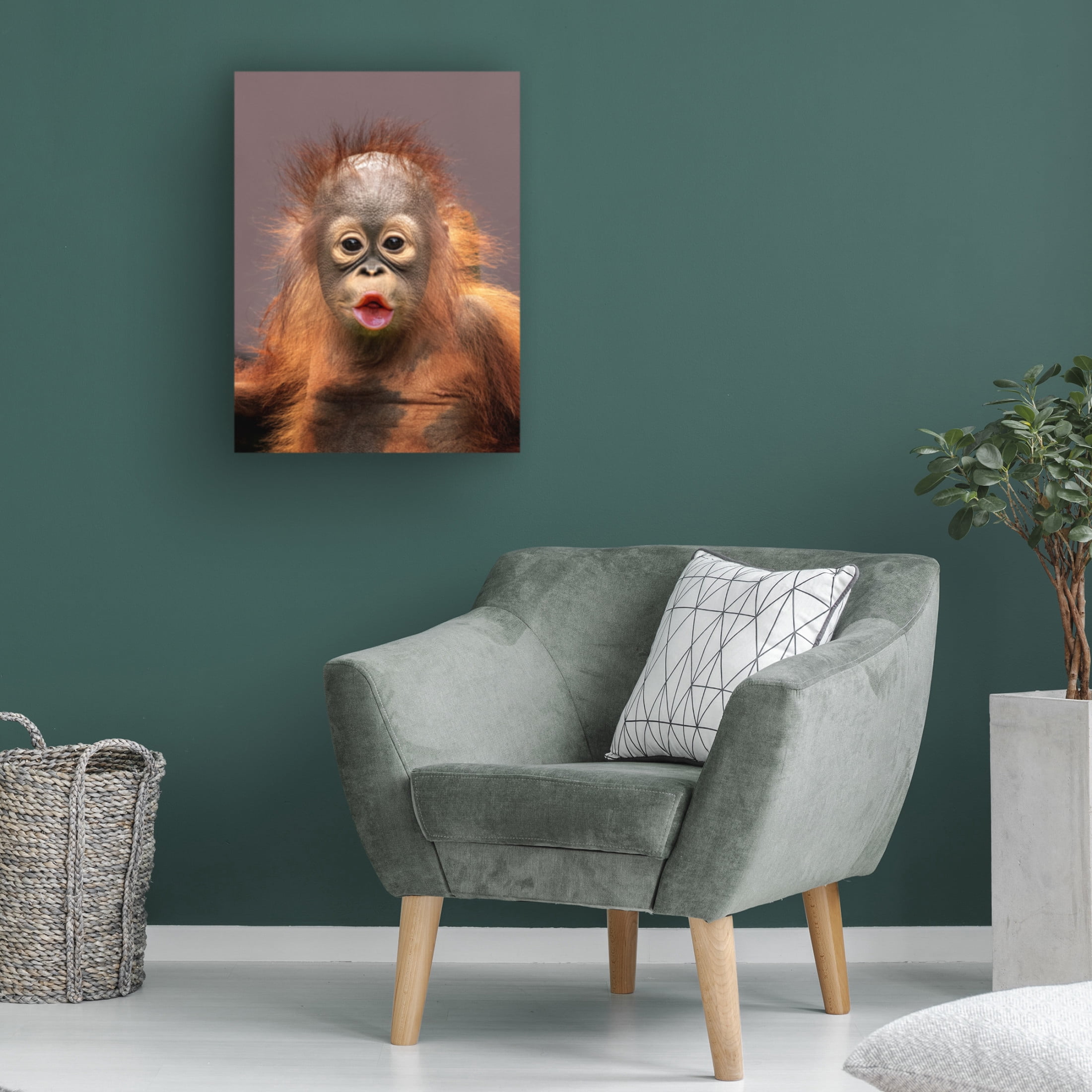 Trademark Fine Art Prabu Dennaga  kisses Canvas Wall Art
