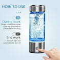 thumbnail image 5 of Portable Rechargeable Hydrogen Water Bottle Generator with SPE & PEM Technology - 3000ppb Hydrogen-Rich Water Ionizer for Home, Office, Gym & Travel, 5 of 8
