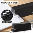thumbnail image 2 of Deli 25-Sheet Electric Stapler with 2000 Staples & Staple Remover, AC or Battery Powered Staplers for Home Office, Black, 2 of 7