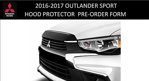 2016 Mitsubishi Outlander Hood Protector MZ314952 Genuine Mitsubishi OEM 2016 2017 Outlander Sport Hood