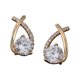 thumbnail image 1 of Pendientes de cola de sirena shaofei para mujeres y niñas Oro 68489, 1 of 5