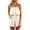 a-10Beige2, variant on Womens Strapless Tube Top Ruffle Overlay Floral Print Elastic Waist Loose Fit Short Jumpsuit Lightweight Breathable Summer Beach Vacation Casual Romper For Ladies XXL