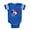 Royal Blue, variant on CafePress - French Racing - Cute Infant Baby Football Bodysuit