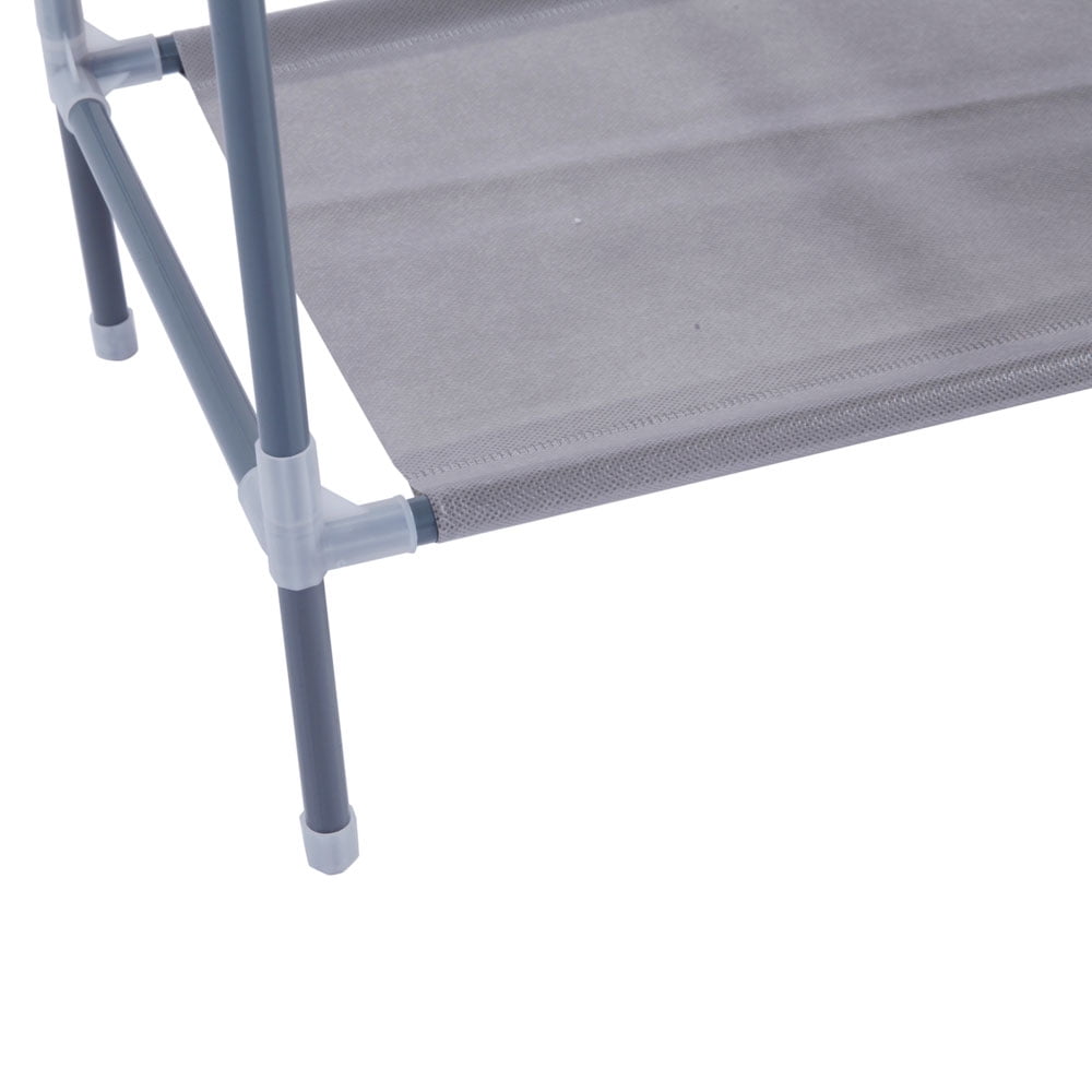 10-Tier Non-woven Fabric Shoe Rack Simple Assembly, Compact Durable