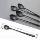 thumbnail image 4 of Long Handle Spoons, 9-inch Black Iced Tea Spoons, Coffee Stirrers, Stainless, 4 of 4