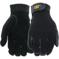 thumbnail image 1 of czcpp-012201M Black Reversed Pigskin Palm Gloves, Medium, 1 of 4