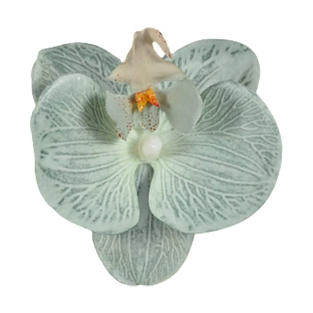 OUSITAID 10pcs Imitation Decorative Phalaenopsis Realistic Design Fake Flowers for Wedding Centerpieces Decoration