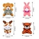 thumbnail image 2 of Juguetes de peluche Skylety Mini Safari Stuffed, 32 unidades con llavero, 2 of 6