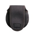 thumbnail image 1 of Eigraketly Bolsa de cubierta de carrete de pesca, cubiertas de lanzamiento de cebo simples profesionales, bolsa de curricán de Color sólido, Pescar Negro, 1 of 6