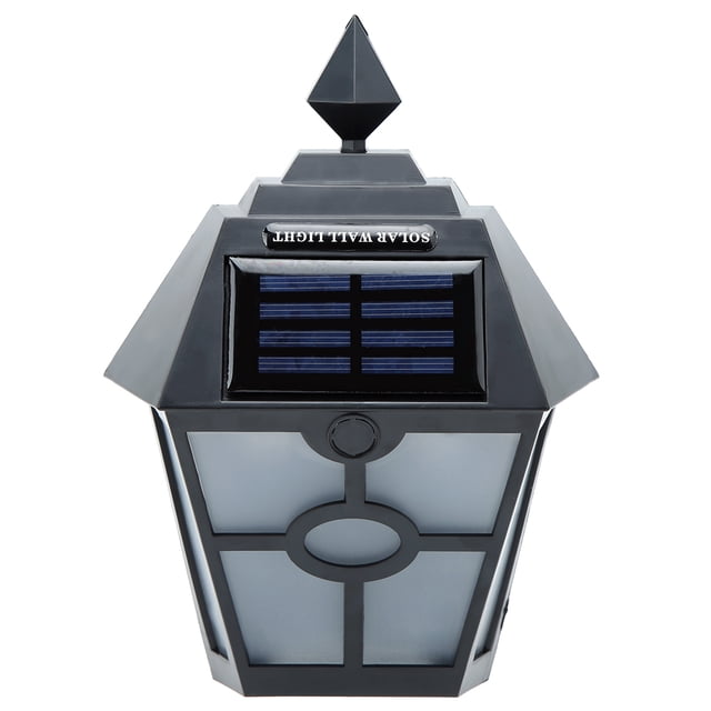 Luz solar de pared, jardín, patio, luz LED solar hexagonal, luz hexagonal creada magistralmente Jadeshay A