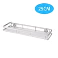 thumbnail image 1 of Estante de almacenamiento de acero inoxidable, organizador de condimentos para colgar, estante de baño, cocina, 25 CM Inevent HA7218-02B, 1 of 7