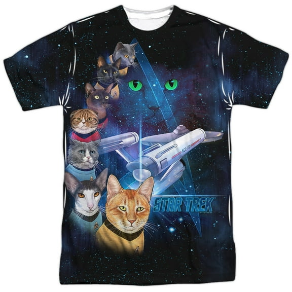 Star Trek - Cast Of Cats - Short Sleeve Shirt - Medium