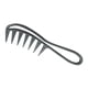thumbnail image 2 of Peine de dientes anchos Fernando negro de fibra de carbono, 2 of 8