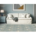 thumbnail image 2 of Capri Henley Rug Bone Blue 43 x 73 Easy Care Polypropylene Transitional Style, 2 of 6