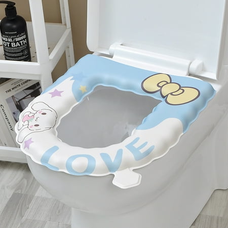 Sanrio Hello Kitty toilet seat summer waterproof paste potty cover toilet dirt-resistant washable toilet seat pads