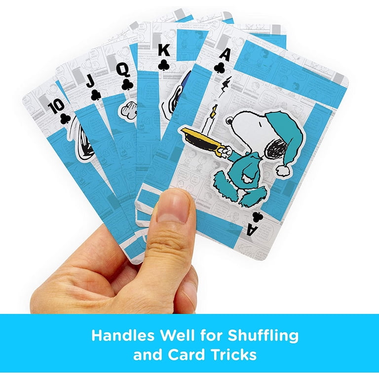 Peanuts, Playing Cards, 52 Card Deck + 2 Jokers, Snoopy Comics
