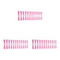 thumbnail image 4 of ZheElen Fake Nail Set French Style Scratch Resistant Press-on Fingernails Full Cover Removable for Trimble Adjustable Manicure Stickers Type 8 3Set, 4 of 6