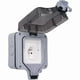 thumbnail image 2 of IP66 Outdoor Socket - Wall-Mounted Switchable Electrical Box for Indoor/External Use (Type B), 2 of 4