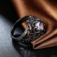 thumbnail image 4 of FORYULIK Colorful Stone Ring Finger Jewelry Birthday Proposal Bridal Engagement Party Ring, 4 of 4