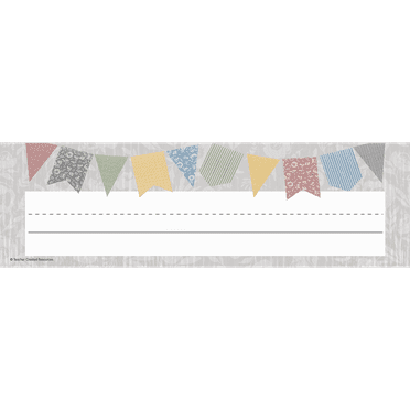 Classroom Cottage Flat Name Plates [TCR7191]