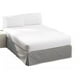 thumbnail image 1 of Rodapie Gris Liso King Size Microfibra Decoración Concord, 1 of 2